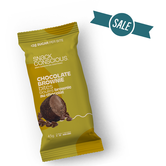 SnackConscious - Chocolate Brownie Bites 45g