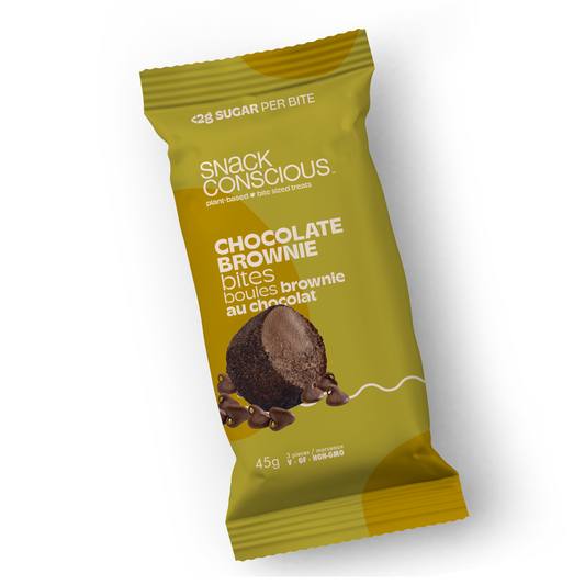 SnackConscious - Chocolate Brownie Bites 45g