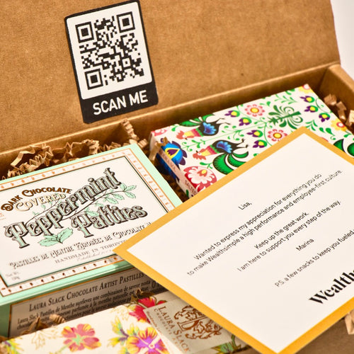 Chocolate Lovers Box (*Incl. Branded Gift Message + QR Code*)