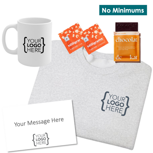 On-Demand Coffee Break Kit with Branded Crewneck & Mug