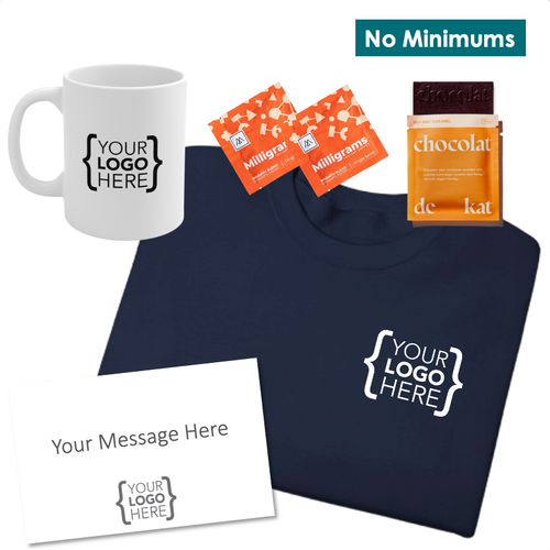 On-Demand Coffee Break Kit with Branded Crewneck & Mug