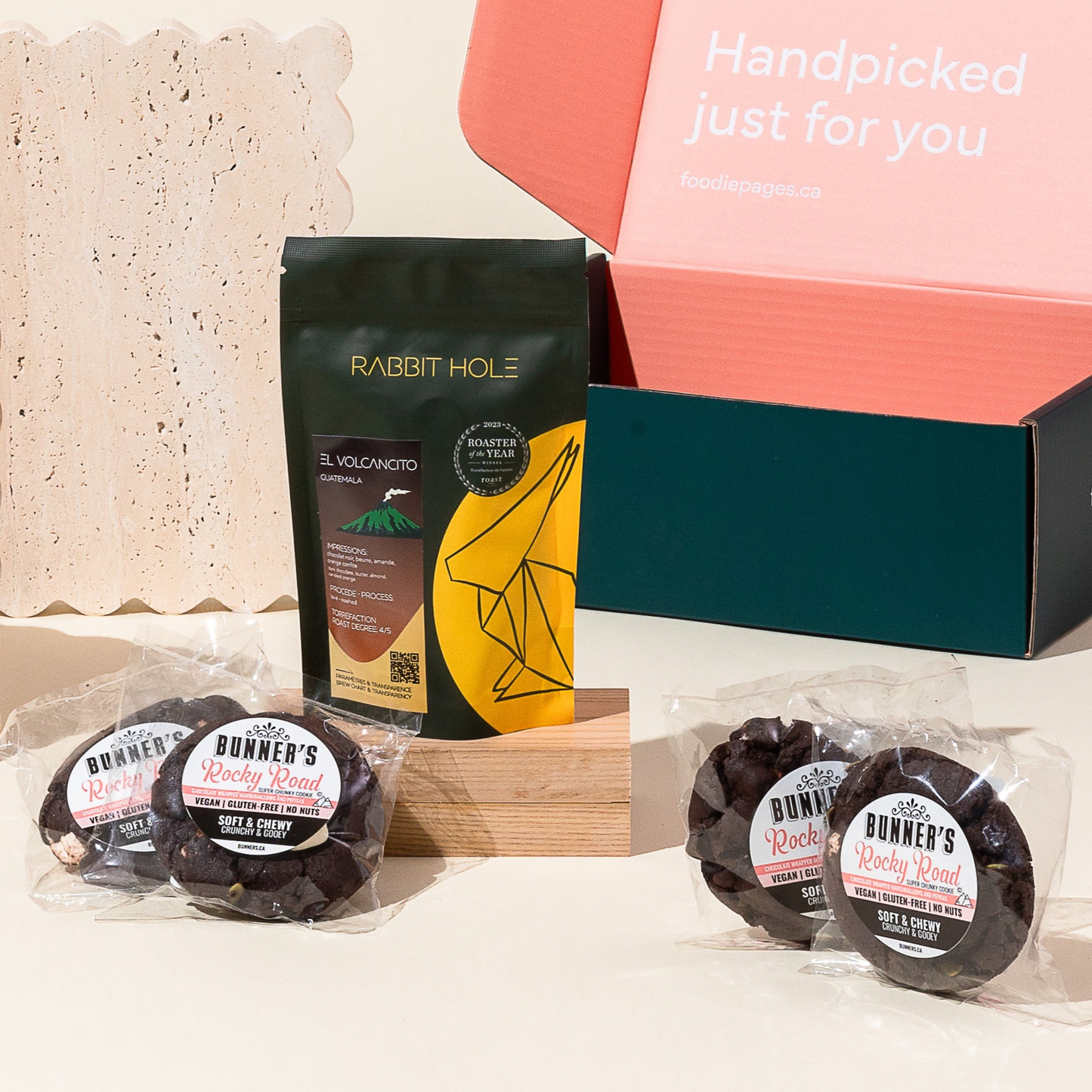 Coffee & Fresh-Baked Cookies Gift Box (Reachdesk Canada)