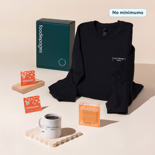 On-Demand Coffee Break Kit with Branded Crewneck & Mug