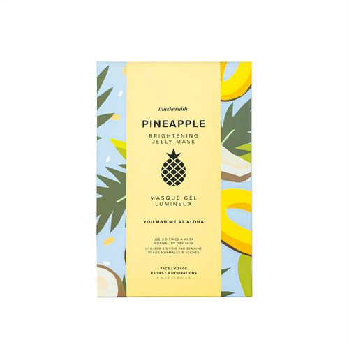 MaskerAide - Pineapple Brightening Jelly Mask (3 Uses)