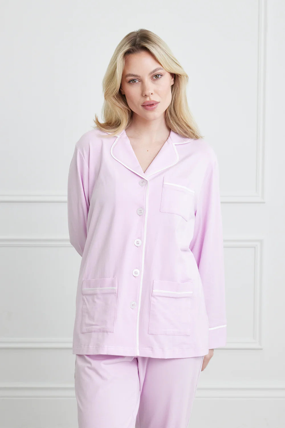 KIP. - Luxe Stretch Cotton Pajama Set