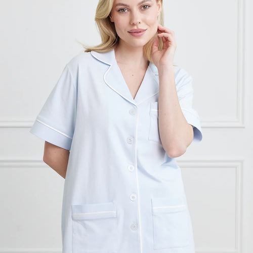 KIP. - Luxe Stretch Cotton Short Set