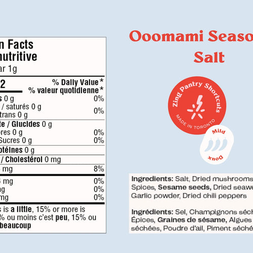 Zing - Ooomami Seasoning Salt 70g