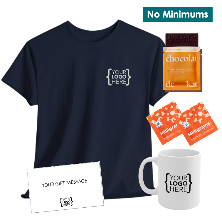 On-Demand Coffee Break Kit + Branded T-Shirt & Mug