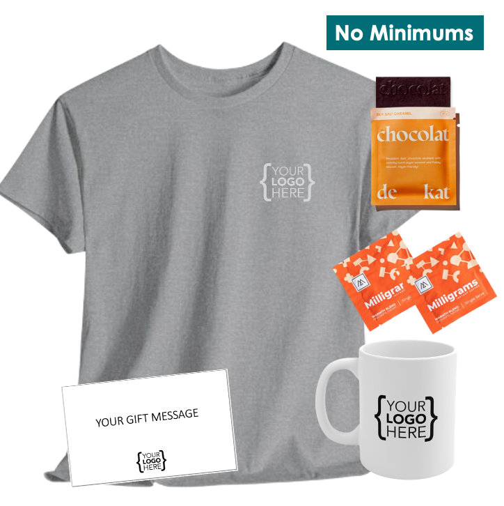 On-Demand Coffee Break Kit + Branded T-Shirt & Mug