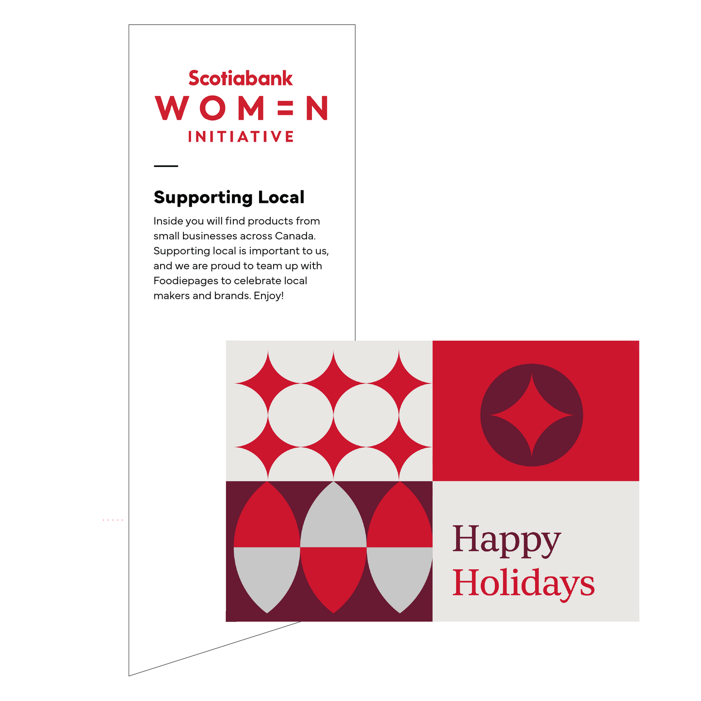 SWI Box Sticker + Gift Message - ENGLISH