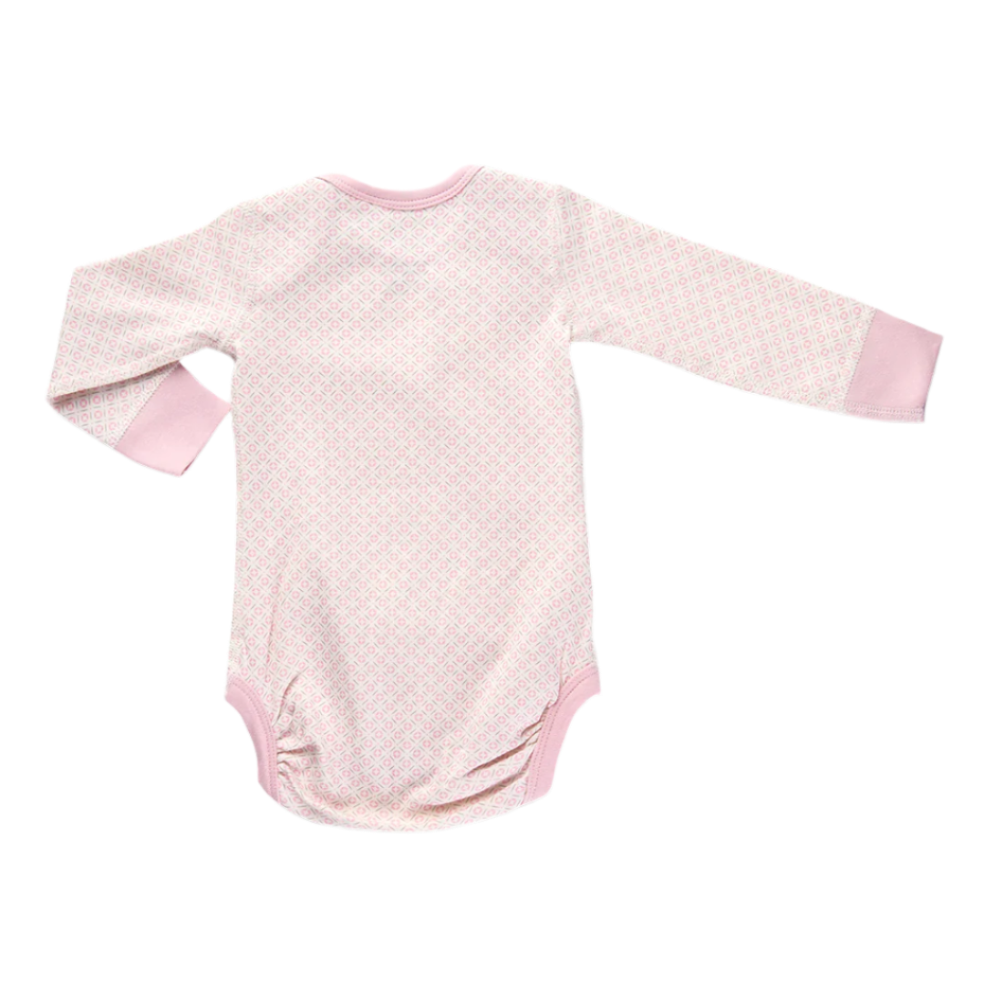 Sapling - Dusty Pink Long Sleeve Bodysuit (0-3 mo)