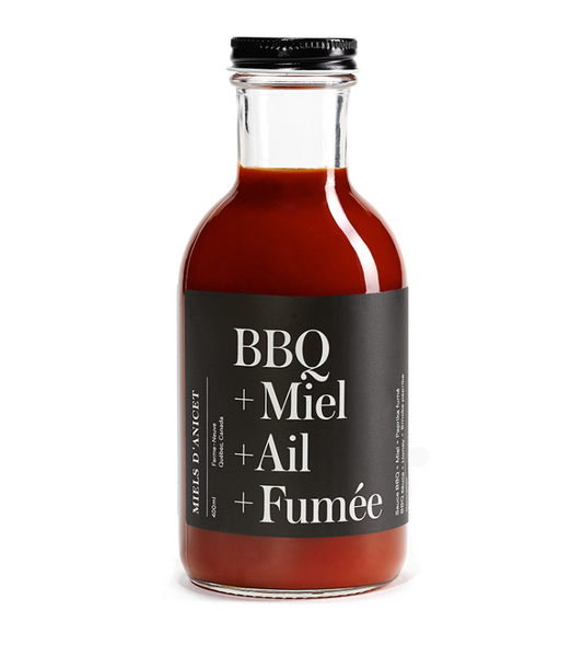 BBQ Sauce + Honey & Garlic - Miels d'Anicet