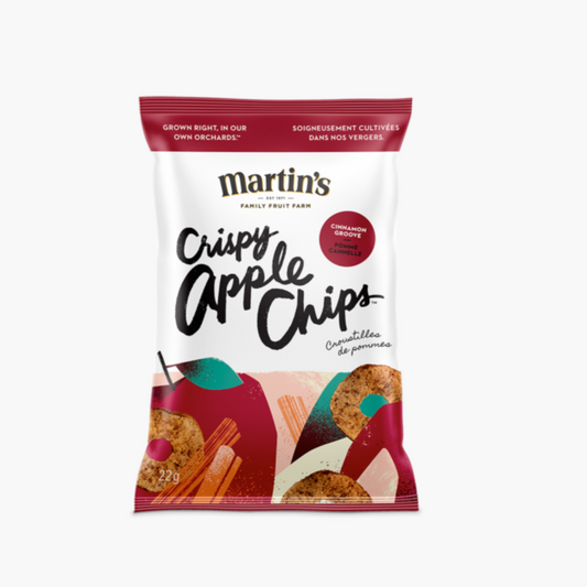 Martin's Family Fruit Farm - Apple Chips Cinnamon 85g