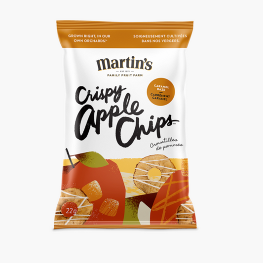 Martin's Family Fruit Farm - Apple Chips Caramel 85g