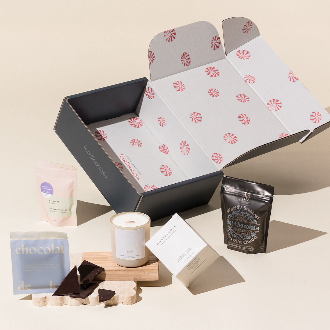 Winter Calm Relaxation Gift Basket