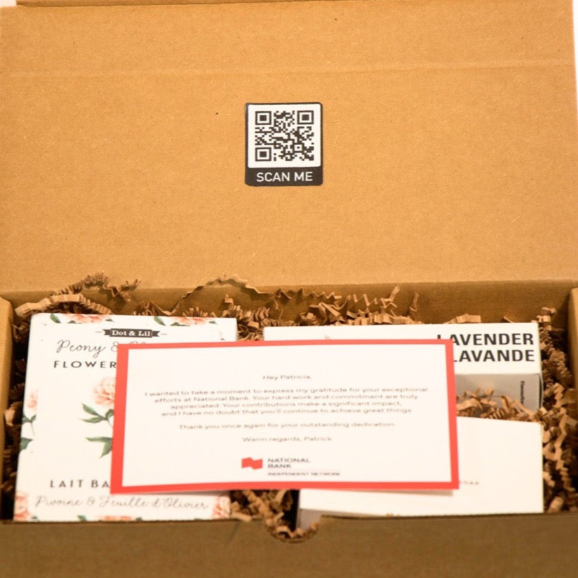 Self Care Box (*Incl. Branded Gift Message + QR Code*)