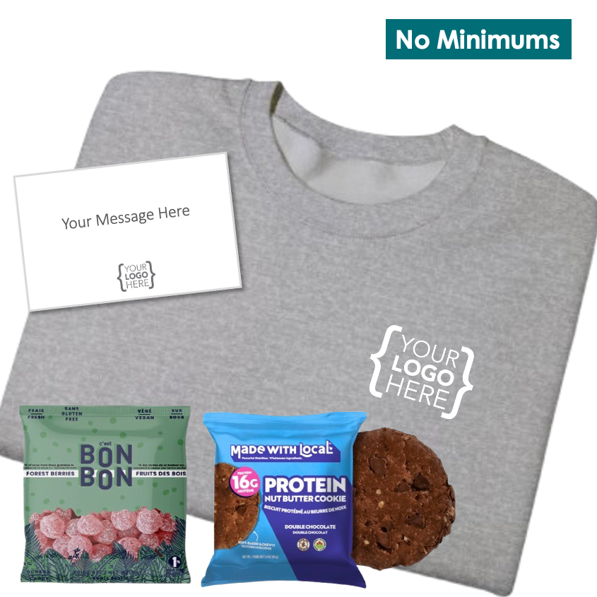 On-Demand Snack Kit + Sweatshirt