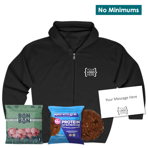 On-Demand Snack Kit + Zip-Up Hoodie