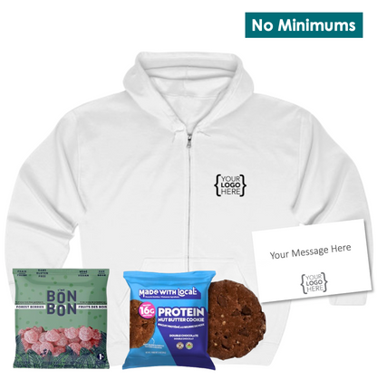 On-Demand Snack Kit + Zip-Up Hoodie