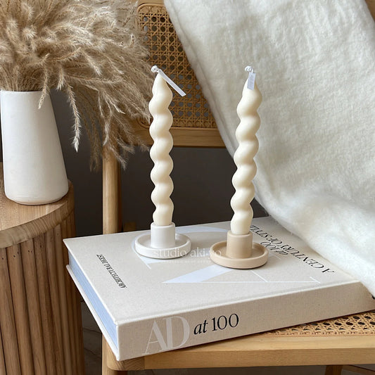 Studio Akiyo Twisted Taper Candle