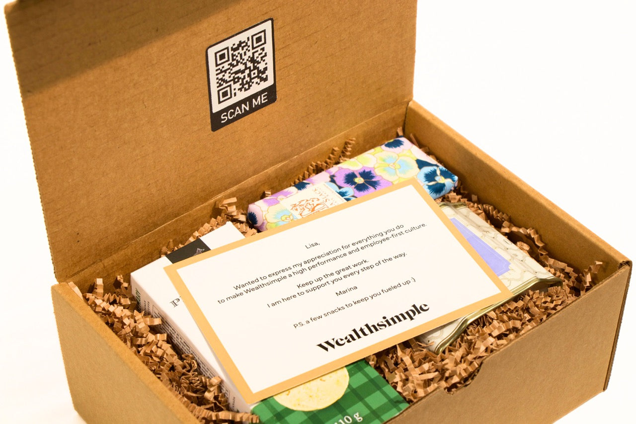 Tea Time Box (*Incl. Branded Gift Message + QR Code*)