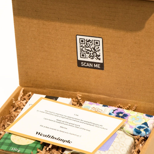 Tea Time Box (*Incl. Branded Gift Message + QR Code*)