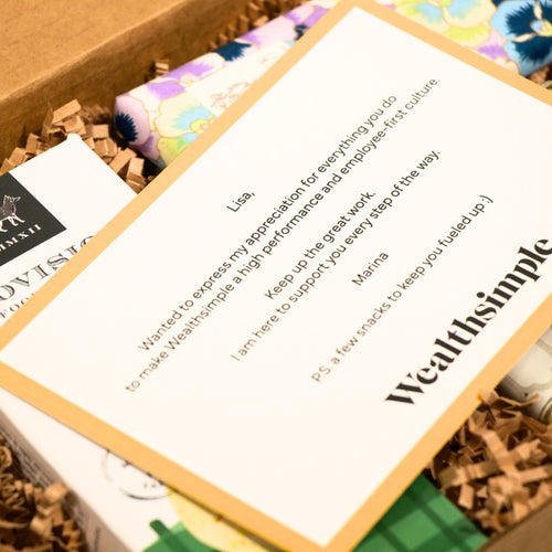 Tea Time Box (*Incl. Branded Gift Message + QR Code*)