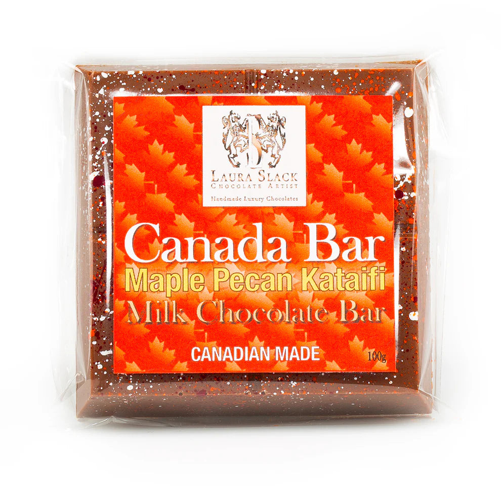 Laura Slack Chocolate - Maple Pecan Bar
