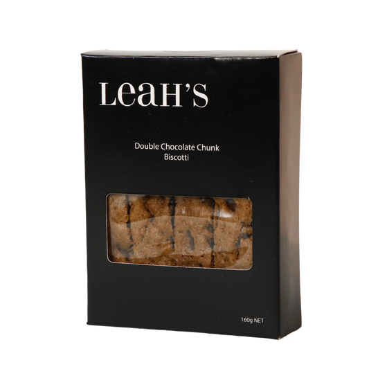Leah's Biscotti - Double Chocolate 4-Piece