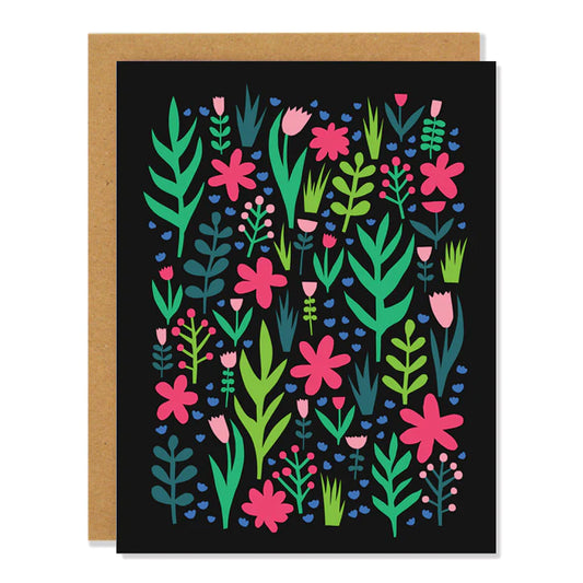Flower Field Card
