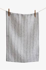 Linen Tea Towel - Stripes