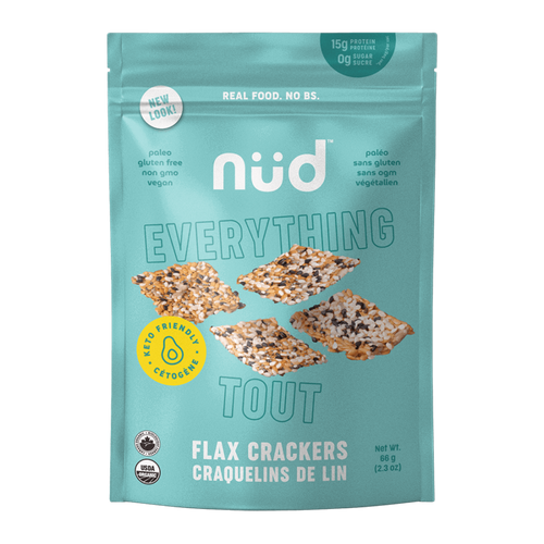 Nud Fud - Everything Flax Crackers 66g