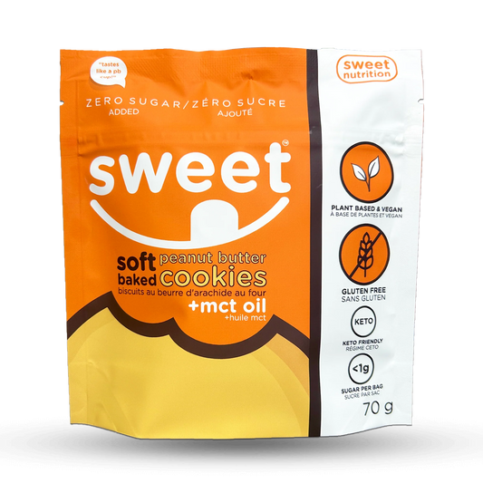 Sweet Nutrition - Soft Bake Cookies - Peanut Butter