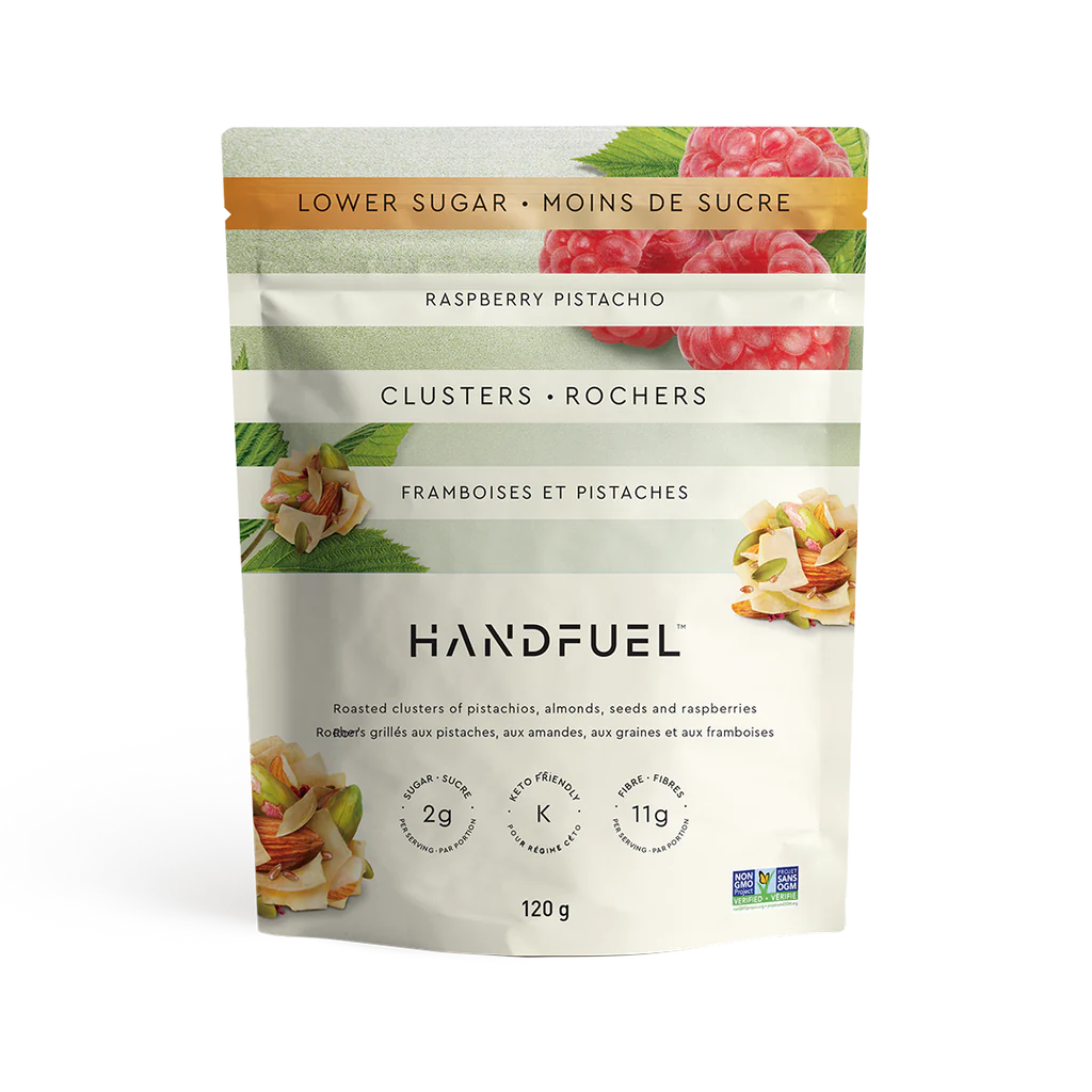 Handfuel - Raspberry Pistachio Clusters 120g