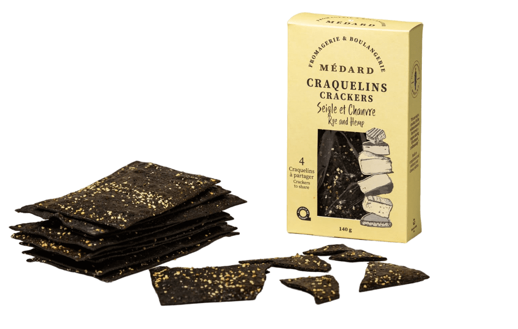 Fromagerie Médard - Rye & Hemp Crackers 140g