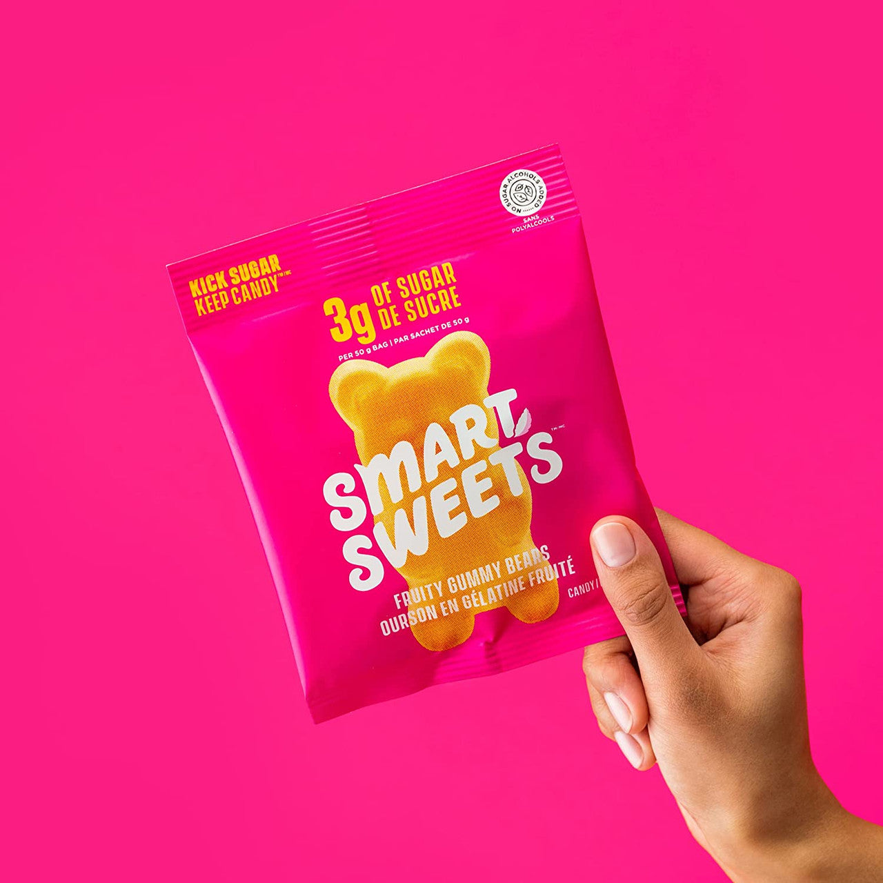 Smart Sweets - Gummy Bears (Fruity) 50g