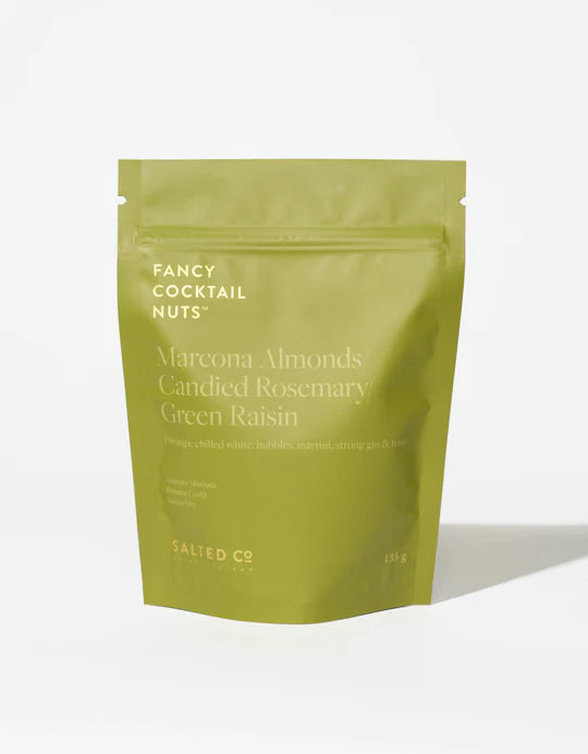 Candied Rosemary, Green Raisin, Marcona Almonds 40g