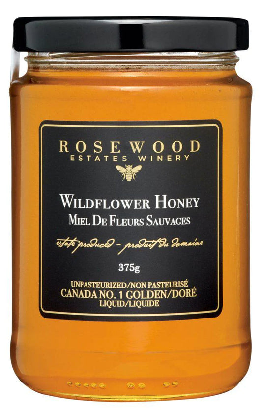 Rosewood Honey - Honey glass jar 375g