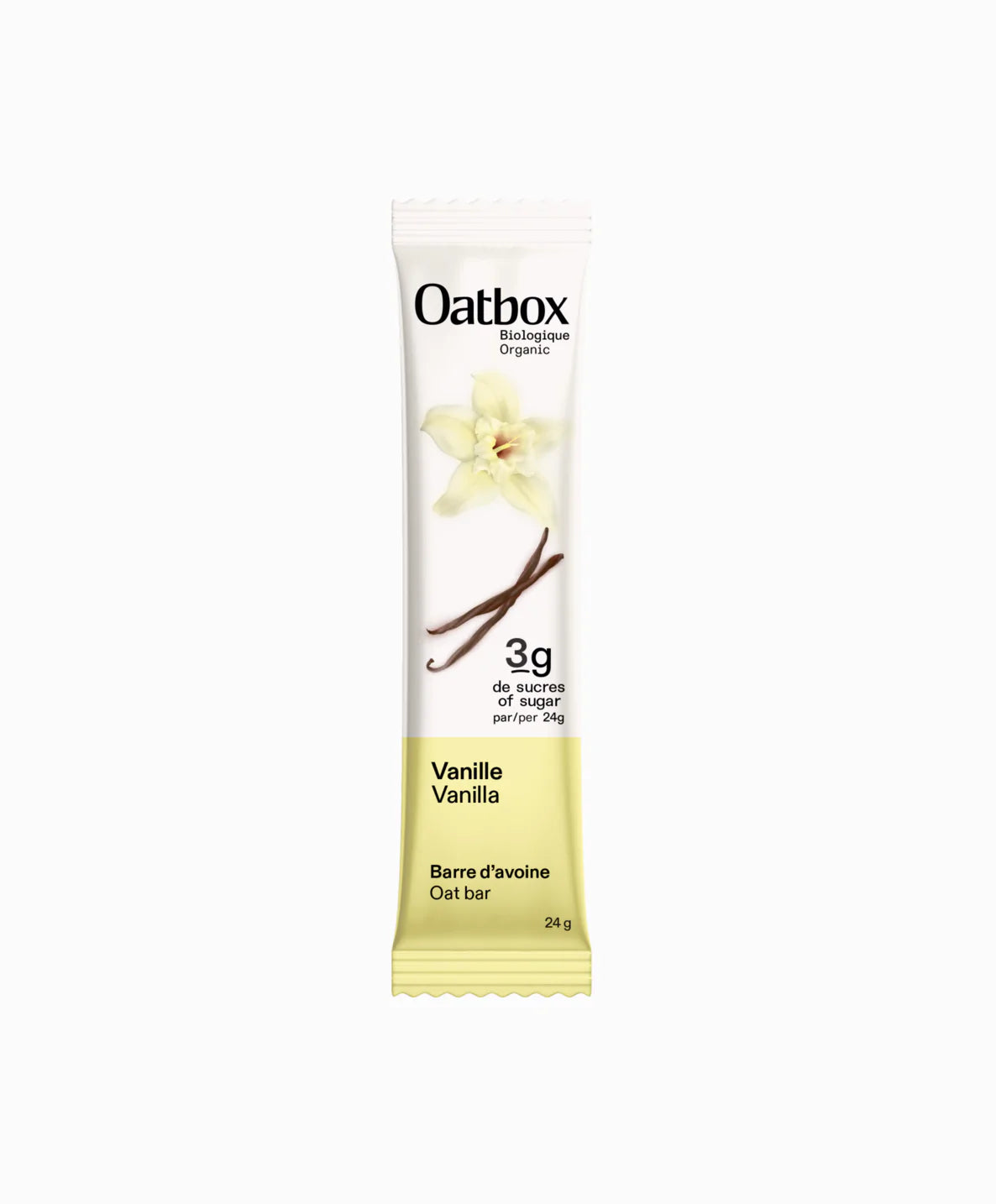 Oatbox - Vanilla Oat Bar 24g
