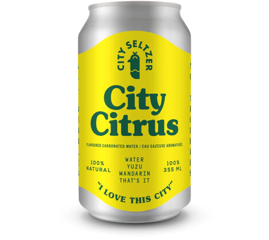 City Seltzer - Citrus 355mL