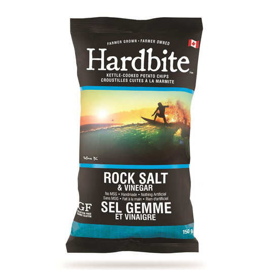 Hardbite Chips - Rock Salt & Vinegar 50g