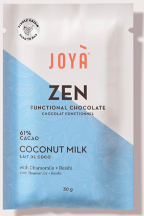 JOYA - Functional Chocolate - 30g - Dark 70% Cacao (ZEN) - Calming + Adaptogenic