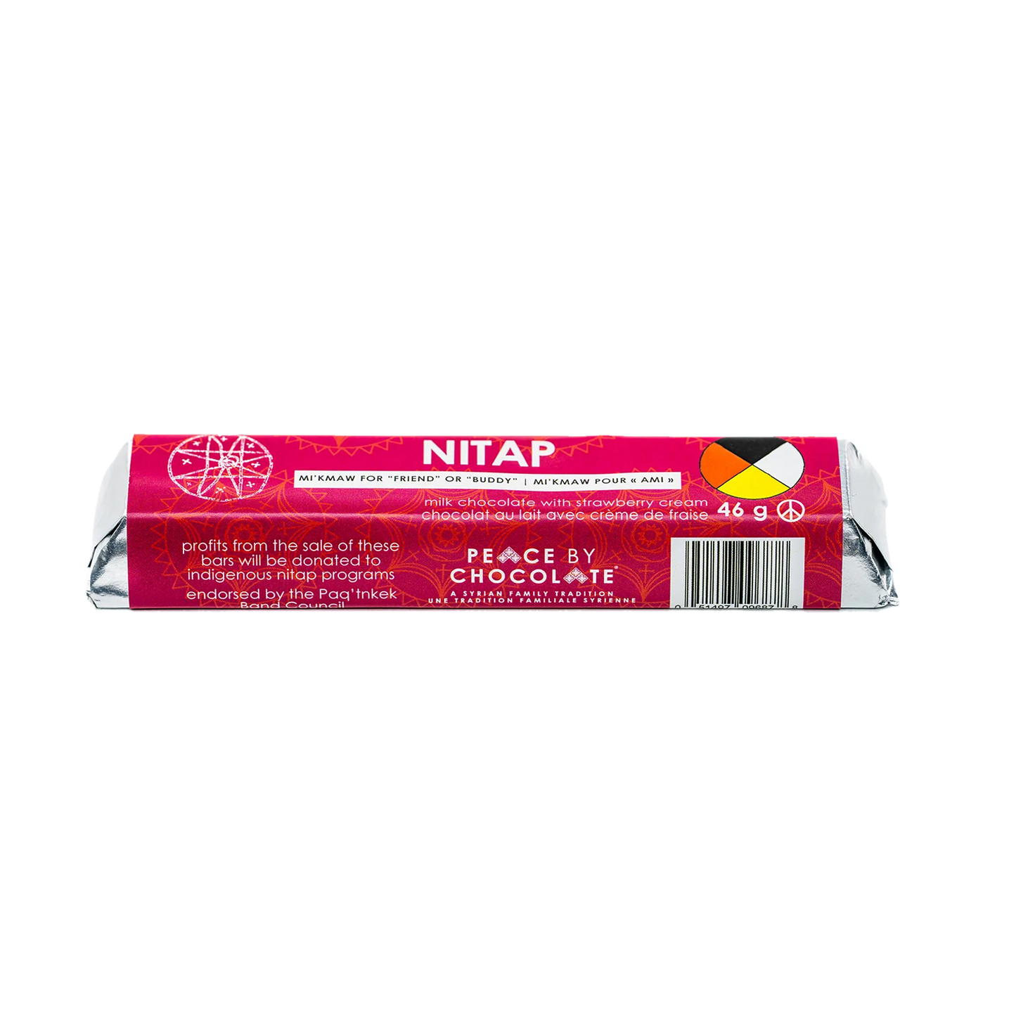 Nitap Bars (46g) - Peace By Chocolate