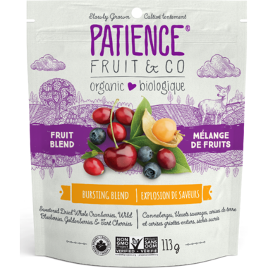 Patience Fruit Co - Organic Whole Dried Fruit Blend 113g