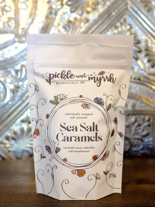 Pickle and Myrrh - Sea Salt Caramels 170g
