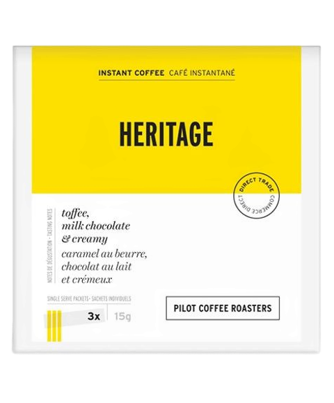 Pilot Coffee - Heritage Instant 3 Pack