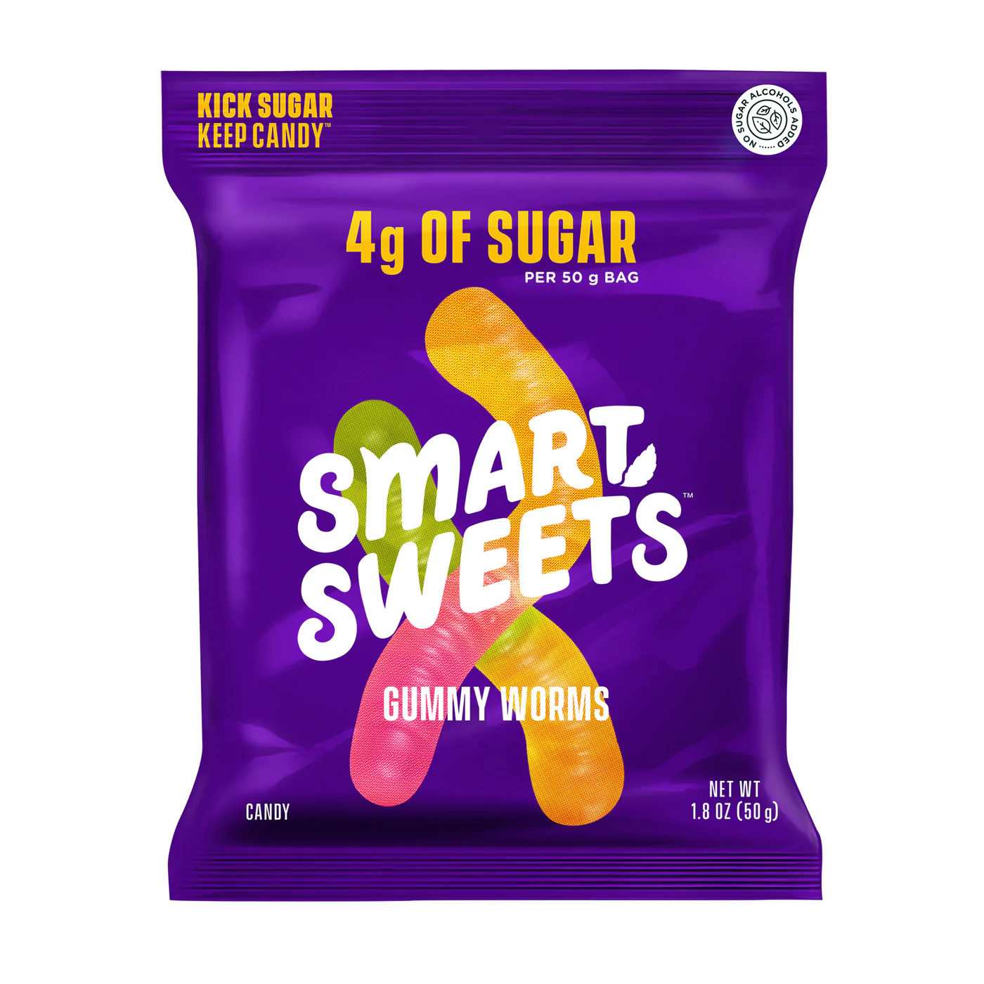 Smart Sweets - Gummy Worms 50g