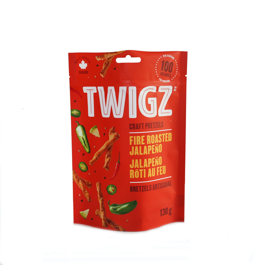 Twigz Craft Pretzels - Fire-Roasted Jalapeño