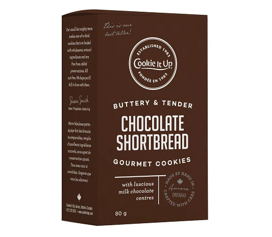 Cookie It Up - Chocolate Shortbread 80g