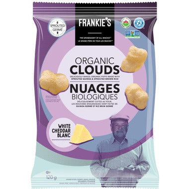 Frankie's - Organic Clouds White Cheddar 120g